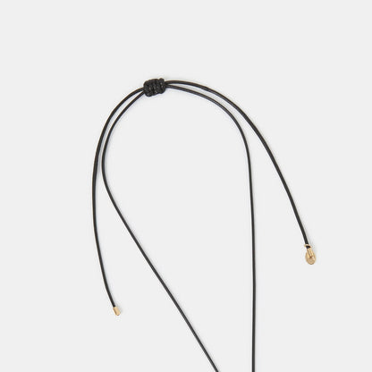 Disc Pendant Cord Necklace