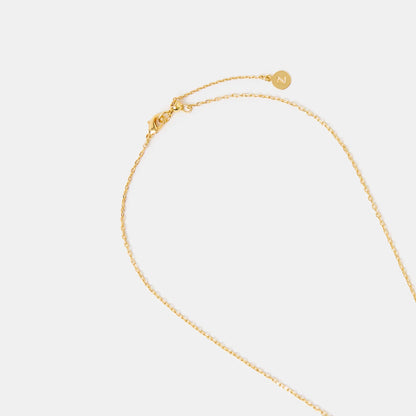 14k Gold-Plated Cubic Zirconia Pendant Necklace