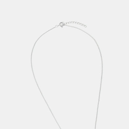 925 Sterling Silver Feather Pendant Necklace
