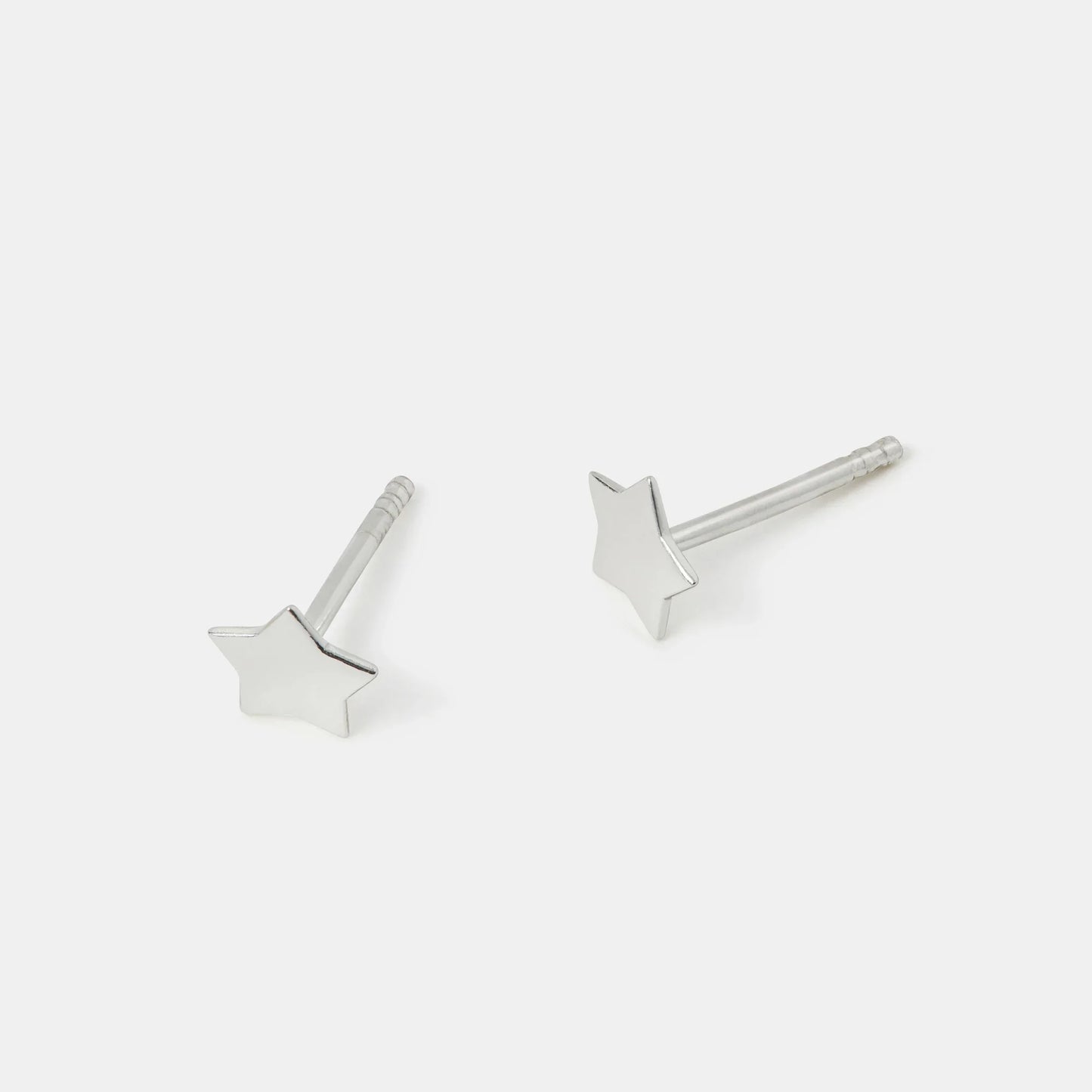 925 Sterling Silver Star Stud Earrings