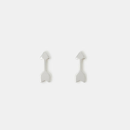 925 Sterling Silver Arrow Stud Earrings