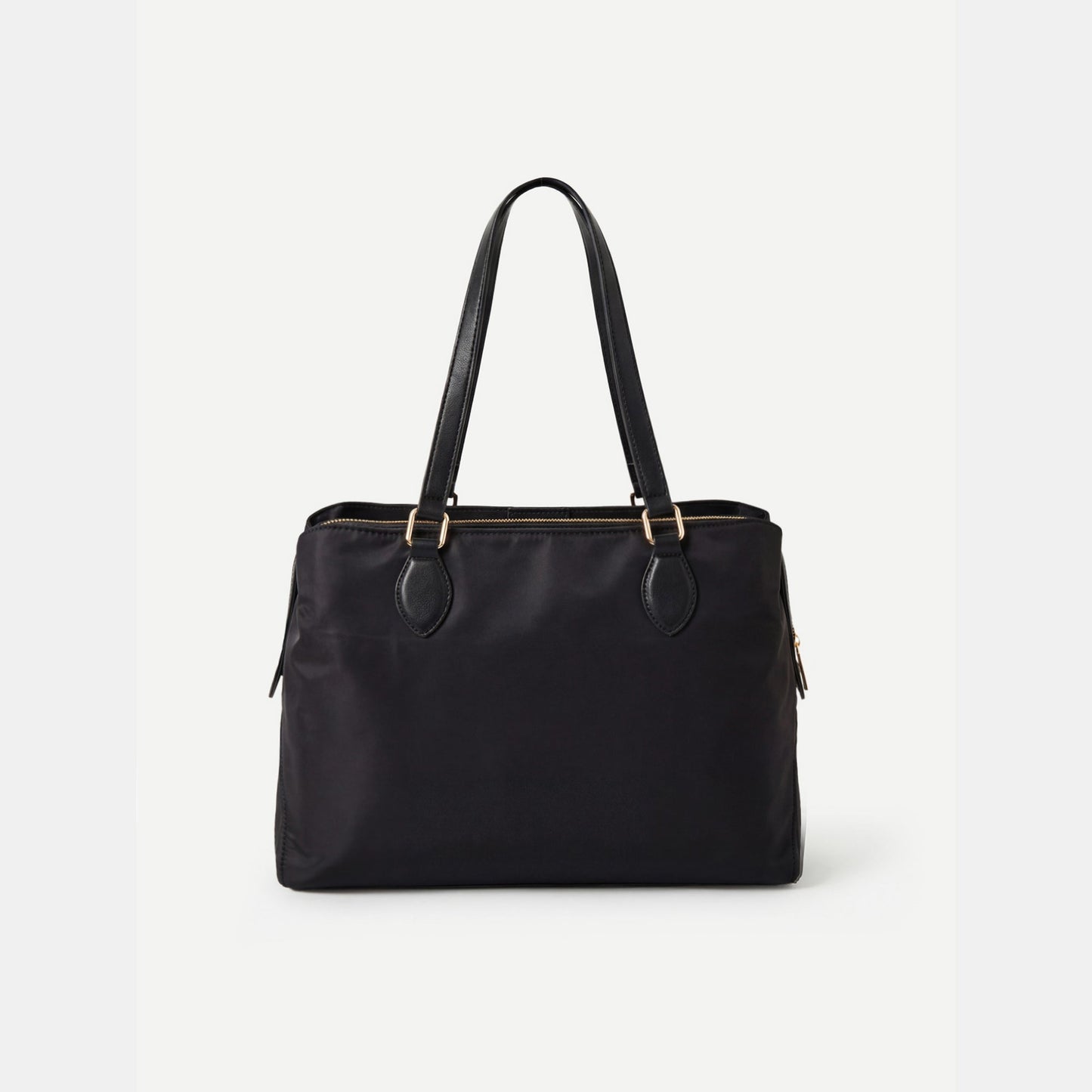 Black Mayra Nylon Tote