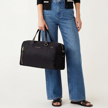 Black Brian Nylon Weekender