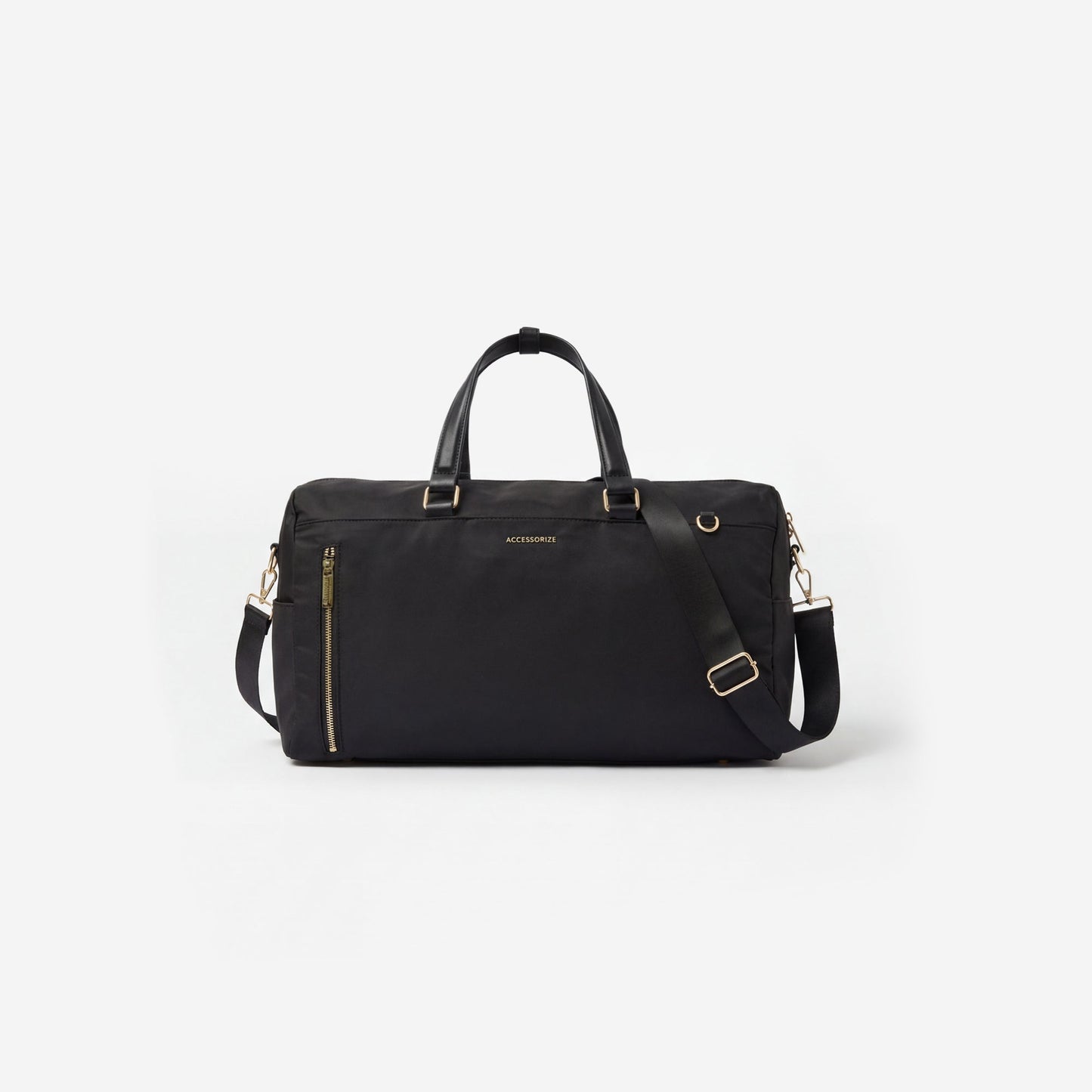 Black Brian Nylon Weekender