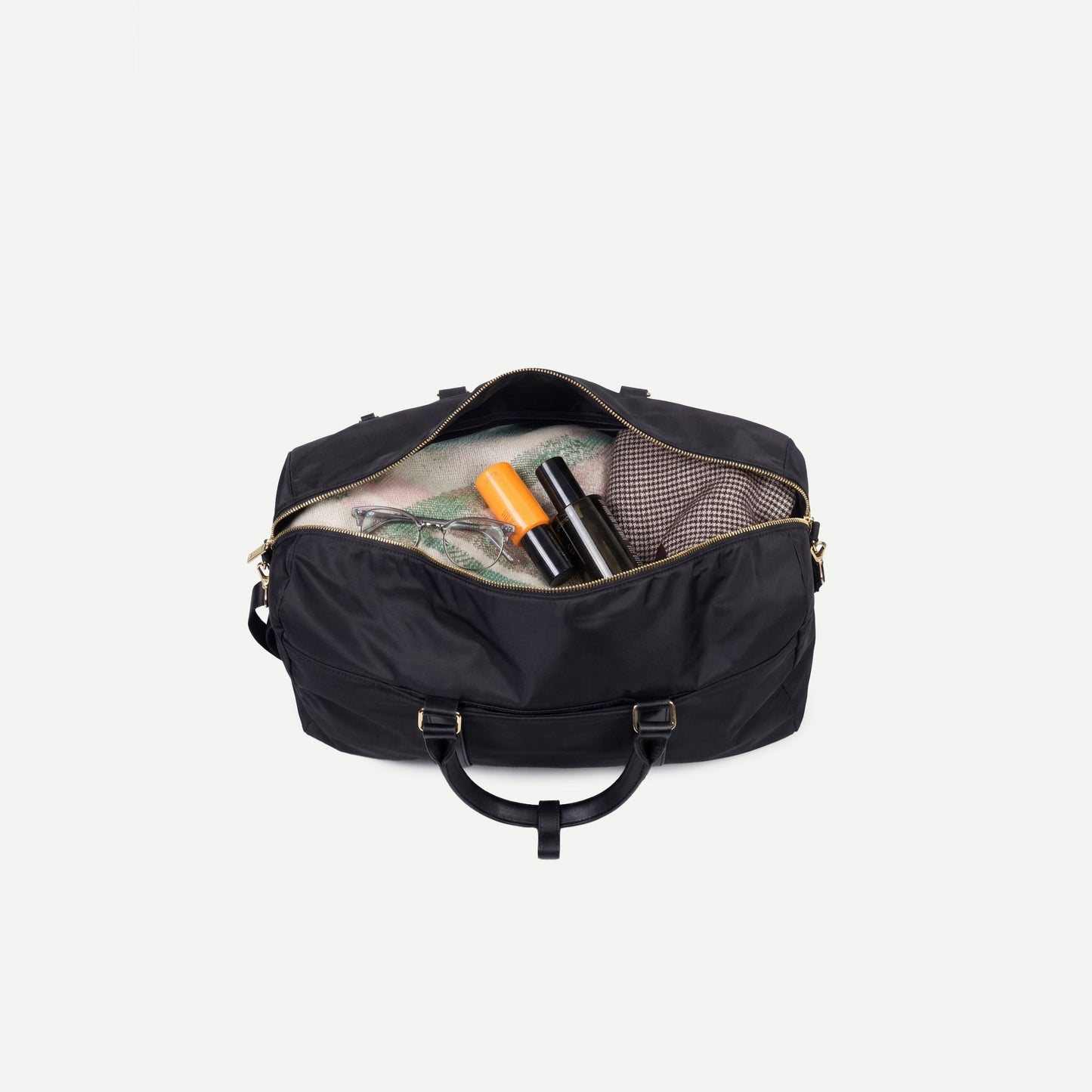 Black Brian Nylon Weekender