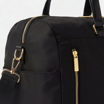 Black Brian Nylon Weekender