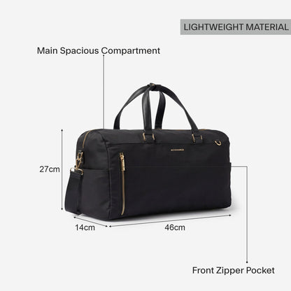 Black Brian Nylon Weekender