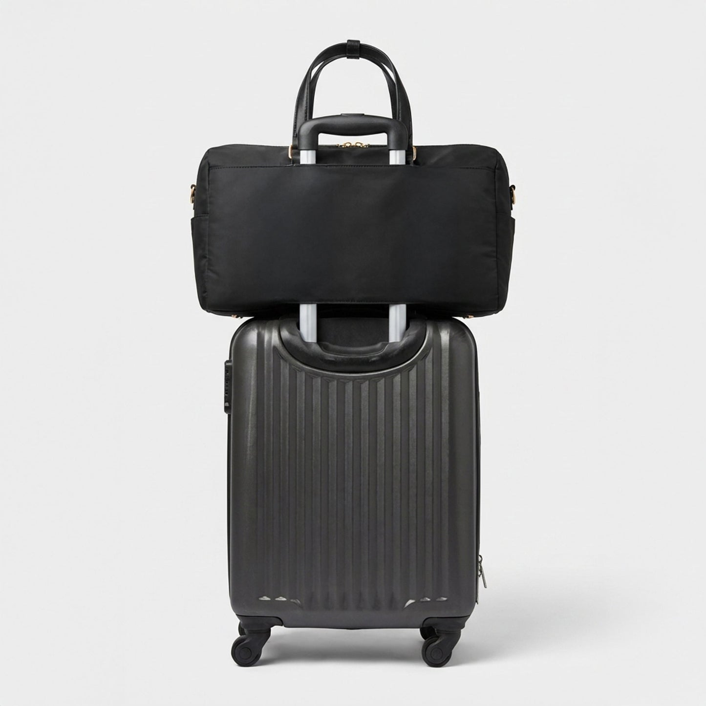 Black Brian Nylon Weekender