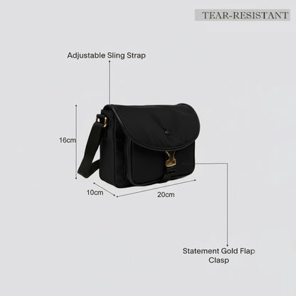 Black Kourtney Nylon Sling