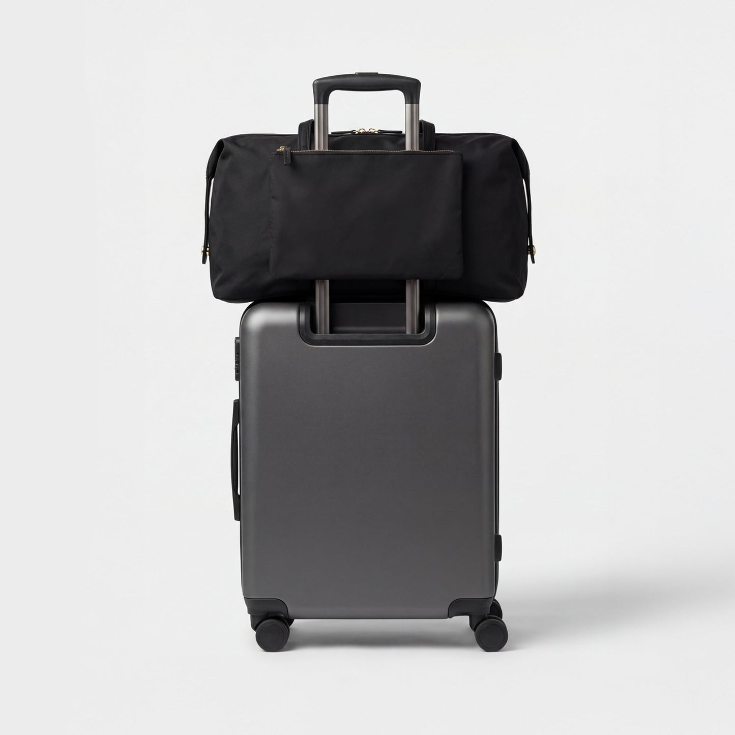 Black Vesta Multi-Pocket Weekender