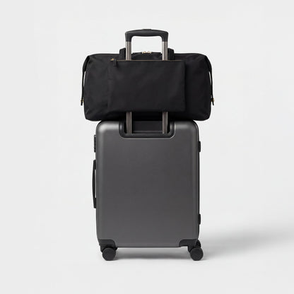 Black Vesta Multi-Pocket Weekender