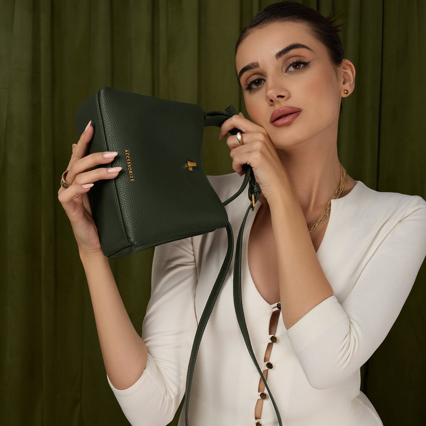 Green Toby Twist Lock Sling