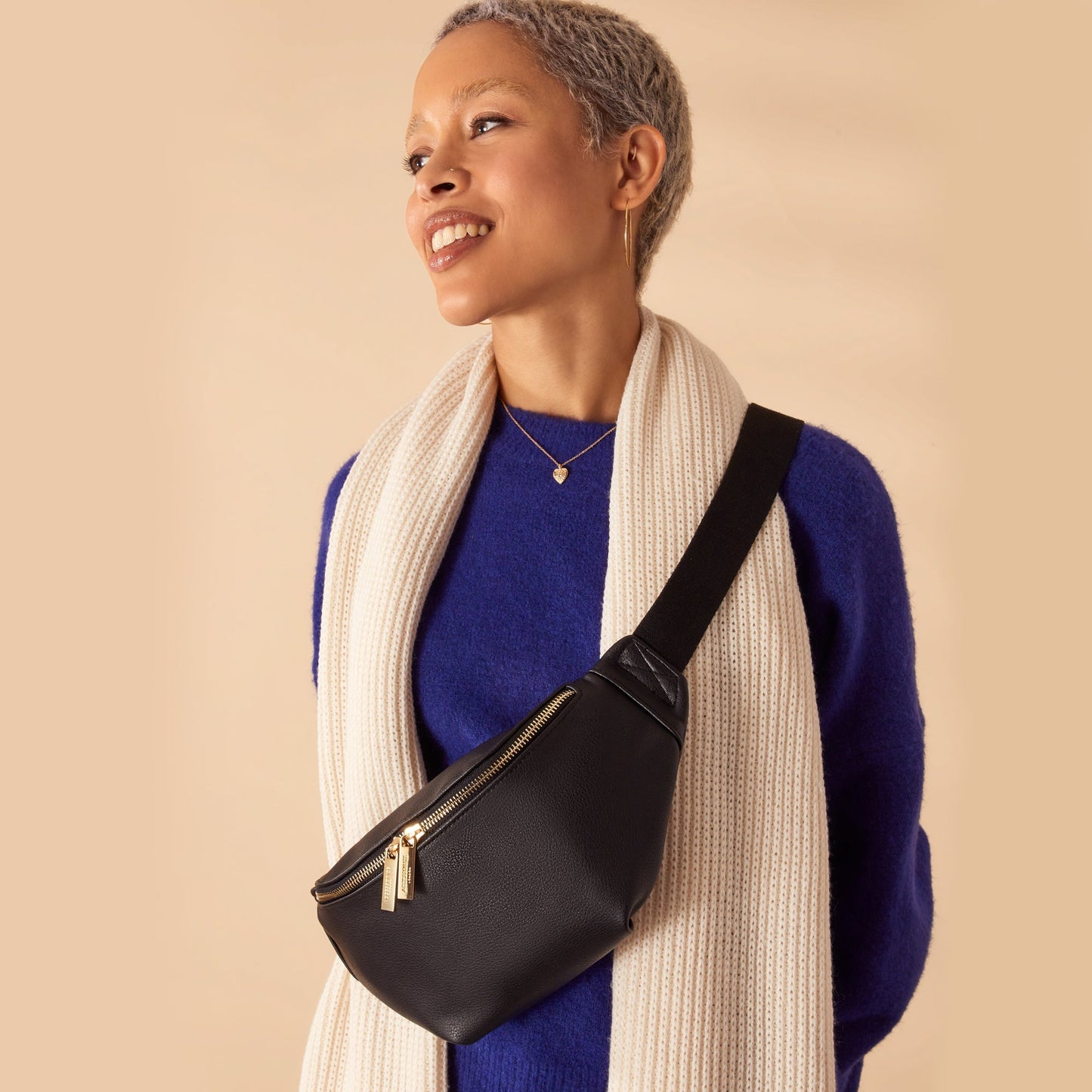 Women's Large Zip Bumbag