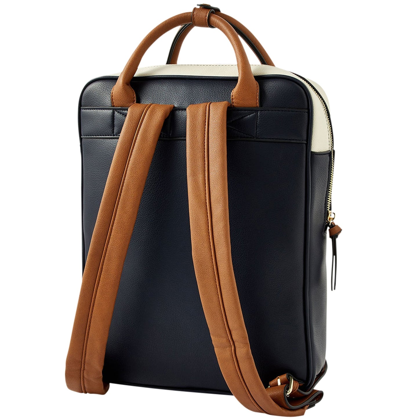 Women's Faux Leather Multi Color Harrie Backpack