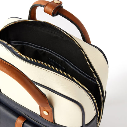 Women's Faux Leather Multi Color Harrie Backpack