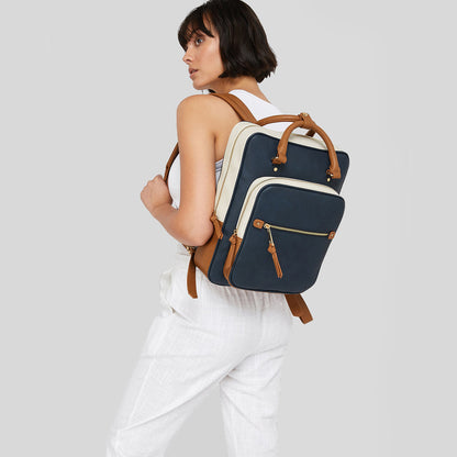 Women's Darks-Multi Harriet Vegan Backpack