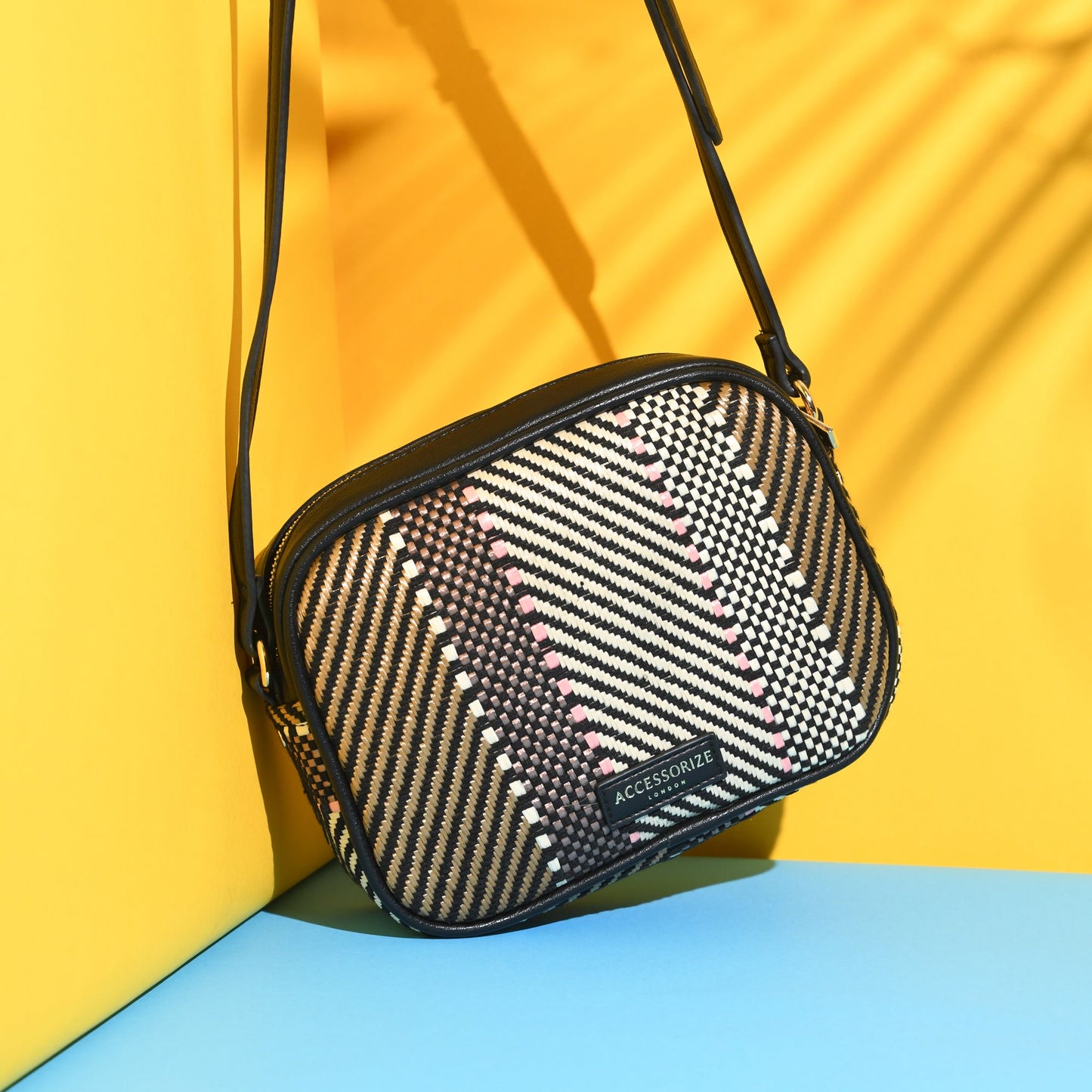 Women's Aztec Textile Camera Bag