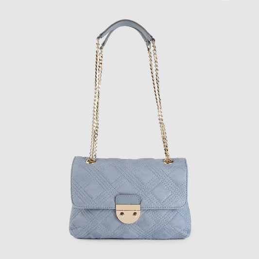 Women Blue Shoulder Bag - Mini
