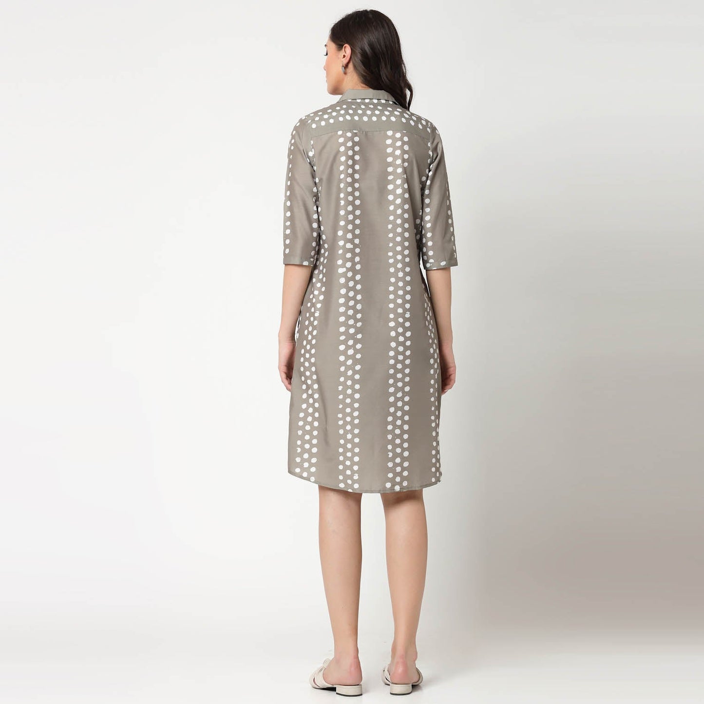 Olive Tunic With Draw Strings