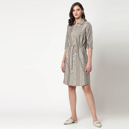 Olive Tunic With Draw Strings