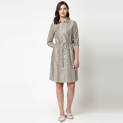 Olive Tunic With Draw Strings
