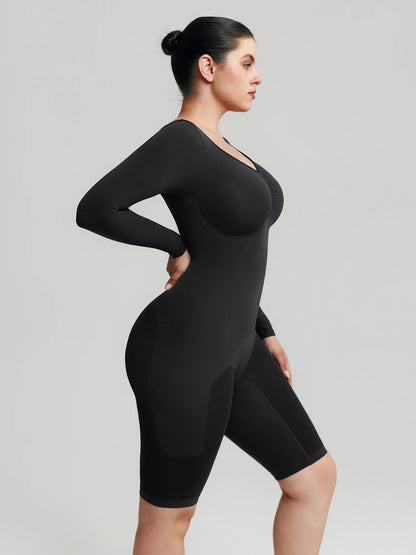 Seamless Long Sleeve Everyday Bodysuit