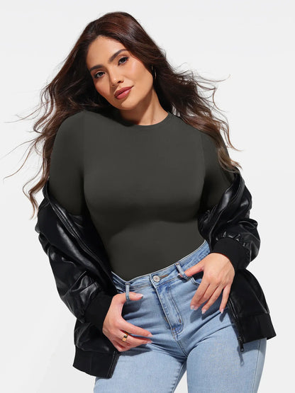 Buttery Seamless Tummy Control Classic Bodysuit