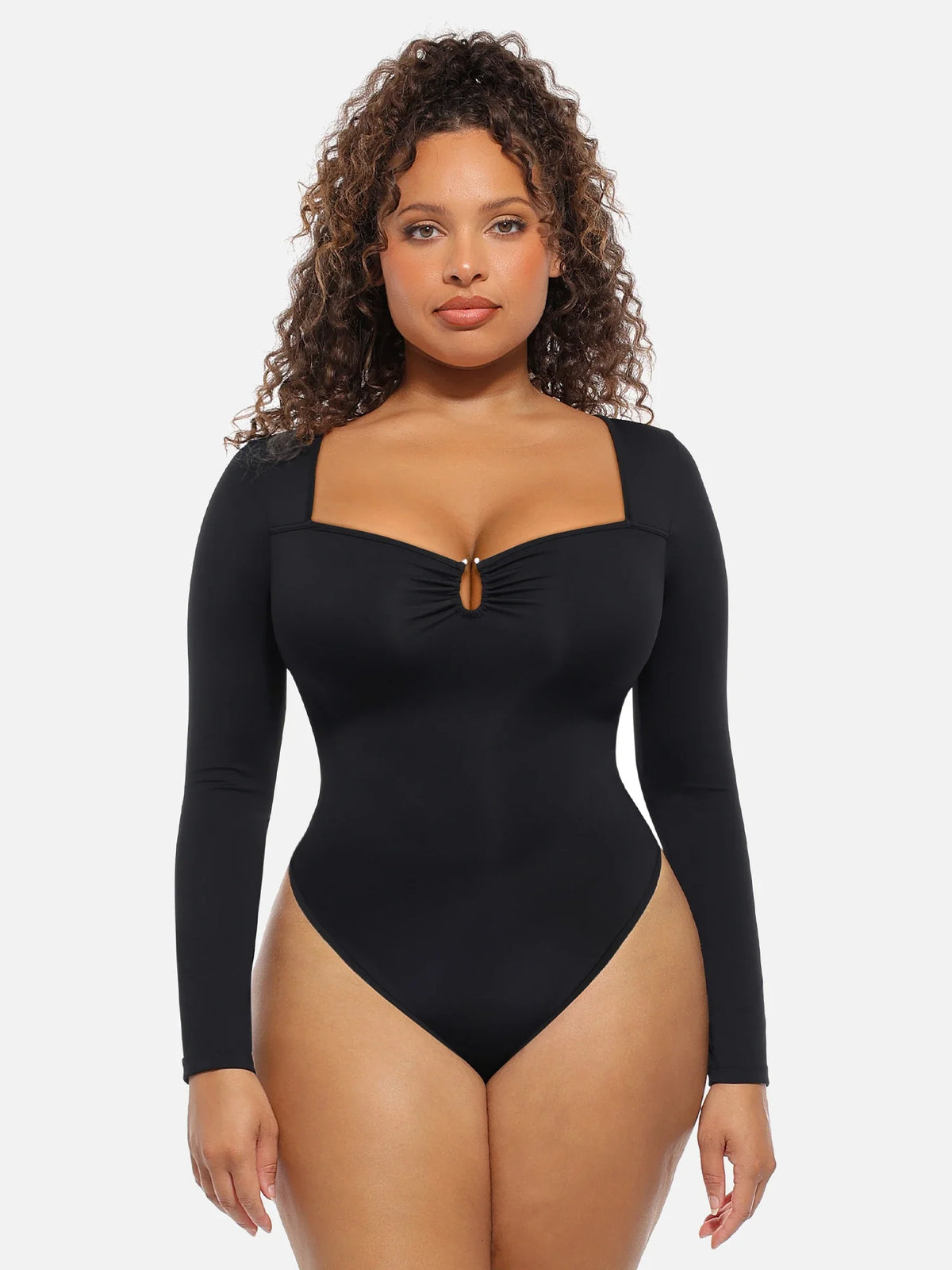 Women's Seamless Shapewear Bodysuit with Tummy Control, Waist Slimming Support, and Ultra-Stretch Comfort for a Smooth, Sculpted Silhouette.
