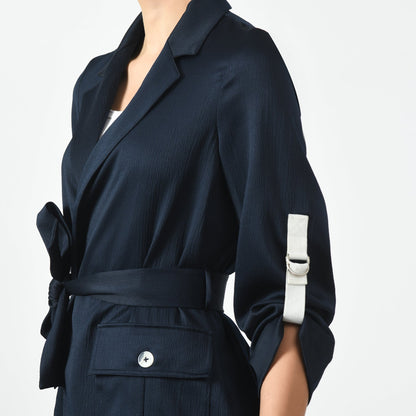 Navy Blue Jacket With Pocket