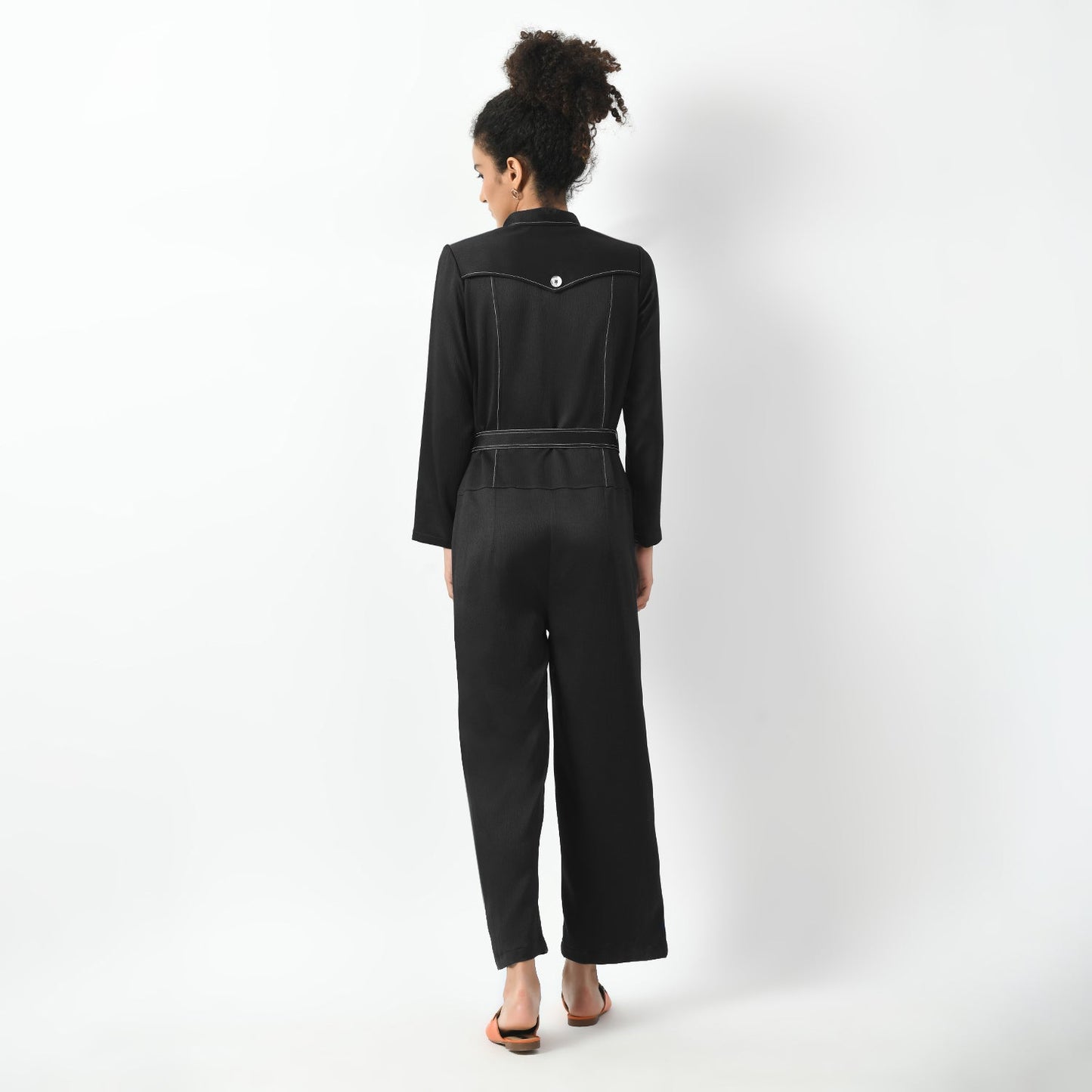 Navy Black Jumpsuit
