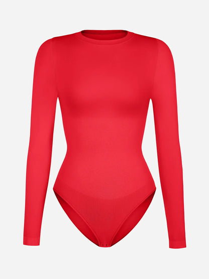Seamless Ultra-Soft Crew Neck Bodysuit