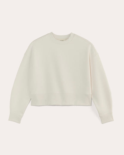 Luxe Fleece Sweatshirt | Bone