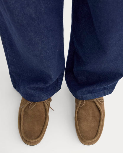 Day Leather Lace-Up Shoe | Farro