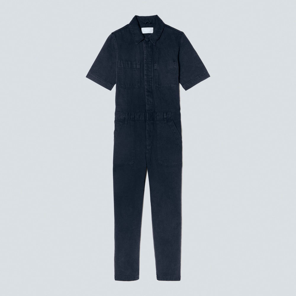 The Supersoft Jean Coverall | Ink Wash