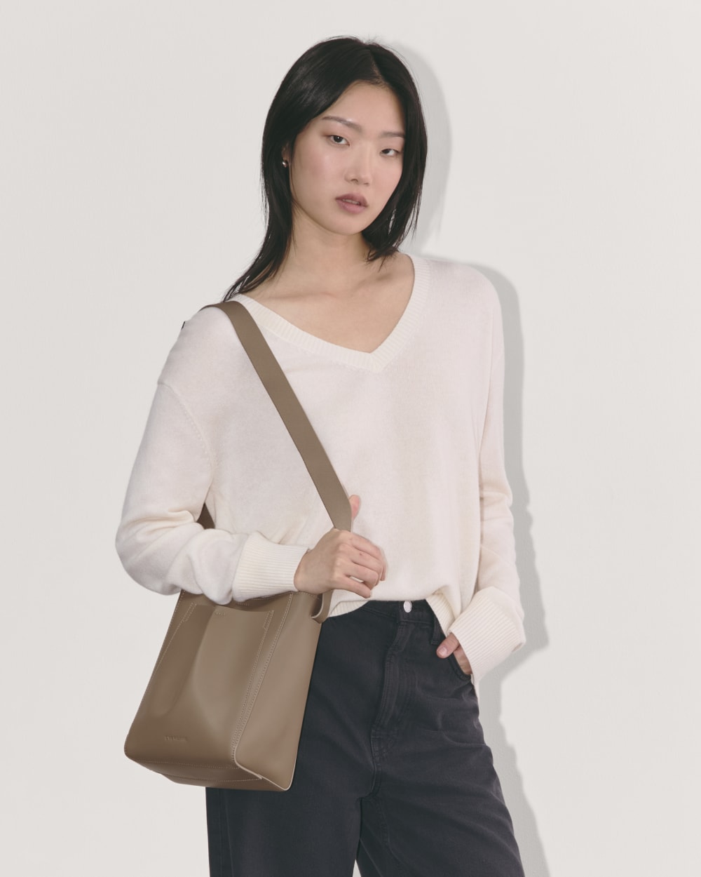 The Mini Studio Bag | Porcini Taupe