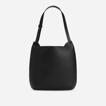 The Cactus Leather Hobo | Black