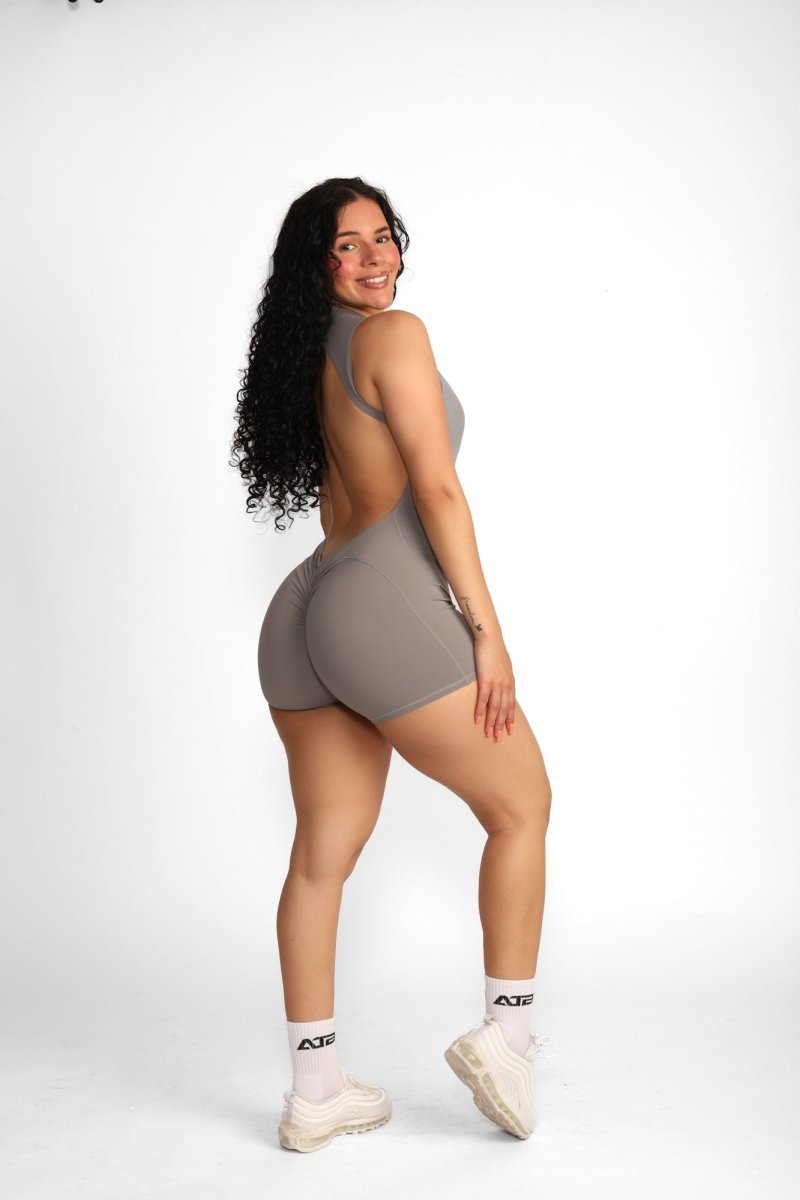 Backless Romper