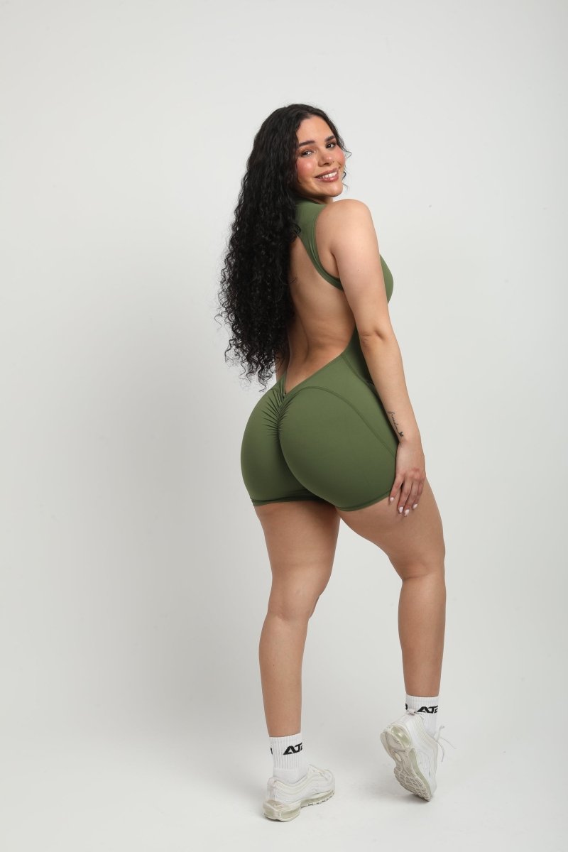 Backless Romper