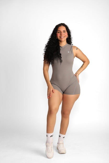 Backless Romper