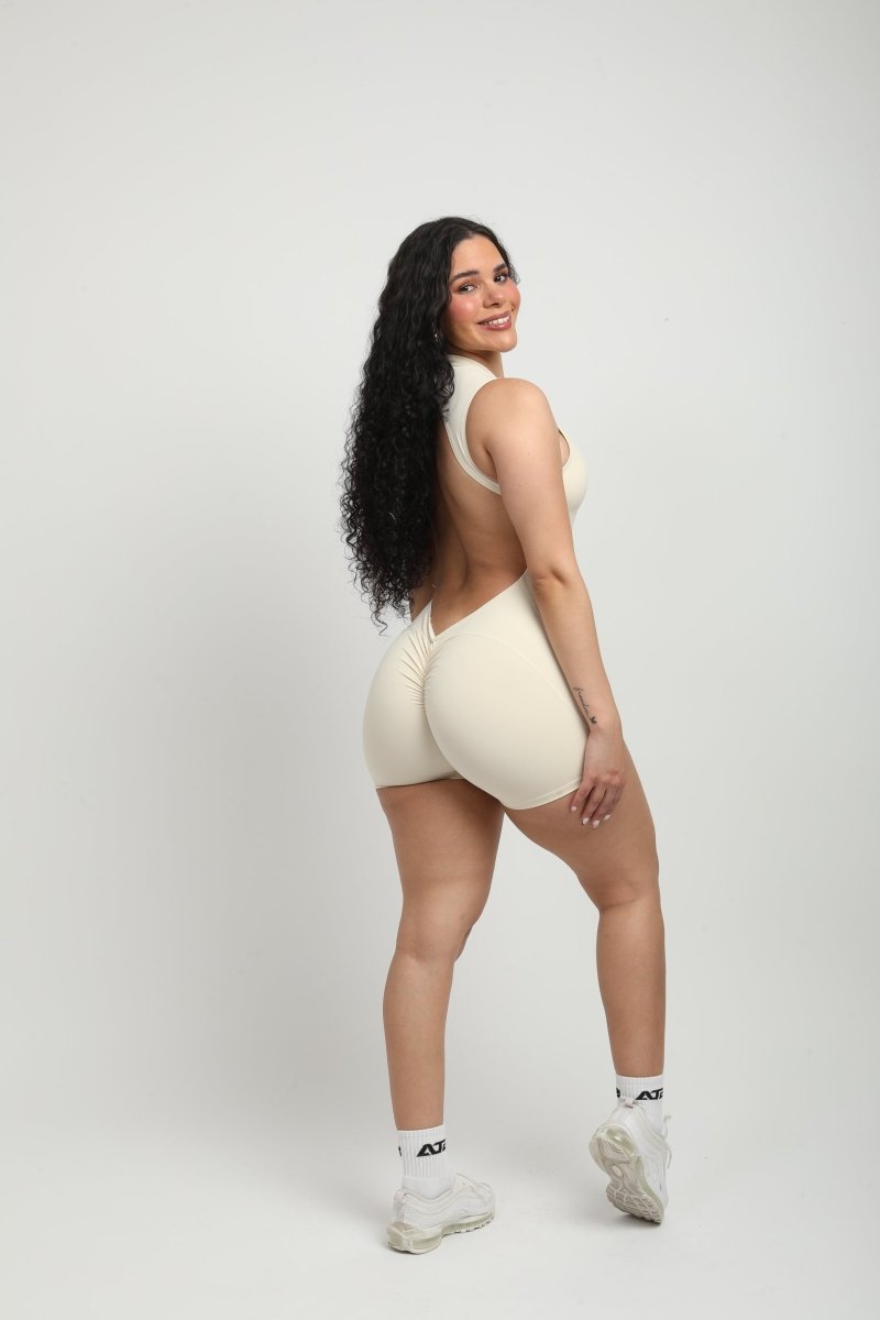 Backless Romper
