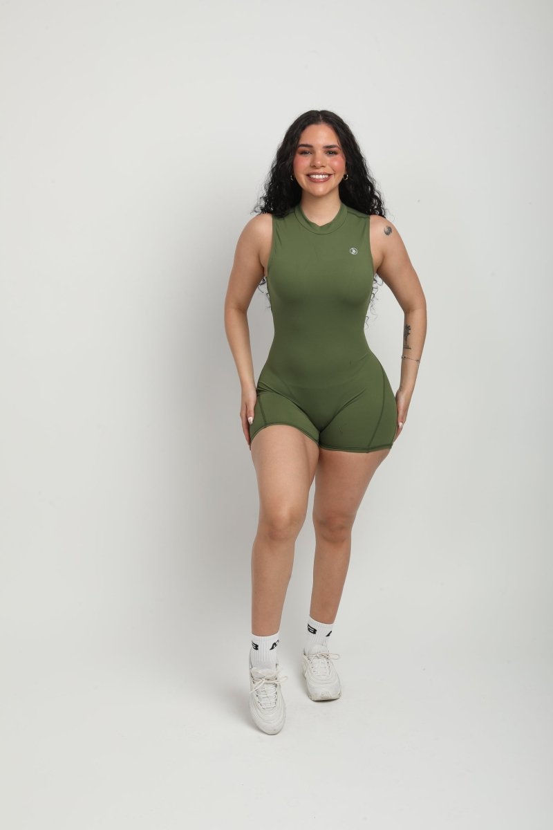 Backless Romper