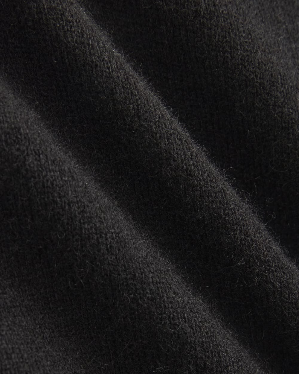 Cashmere Cropped Cardigan | Black