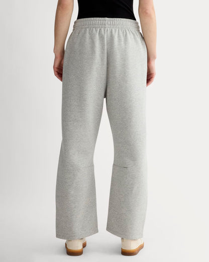 Luxe Fleece Barrel Sweatpant | Heathered Grey
