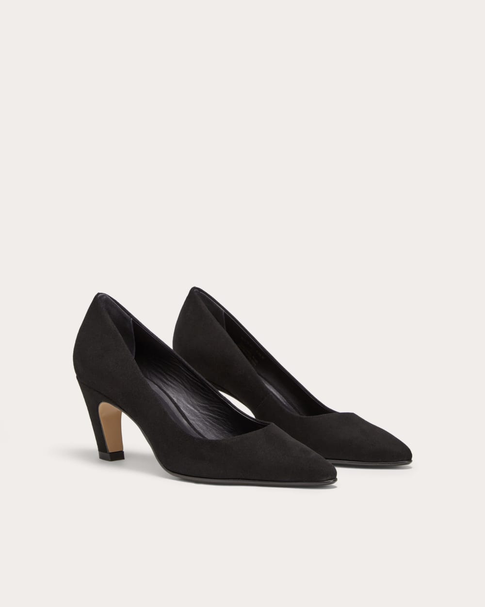 The Banana Pump | Black Suede
