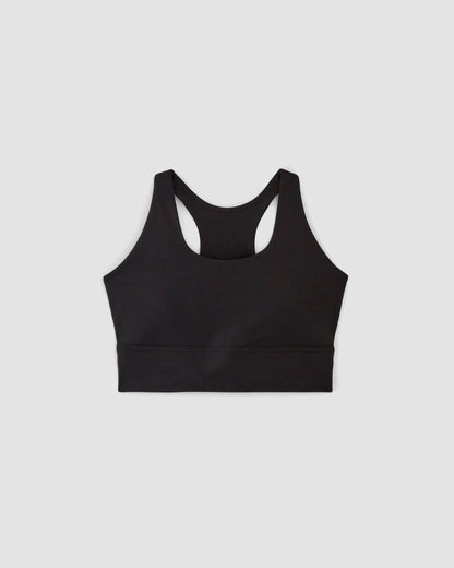 The Perform Longline Bra | Black