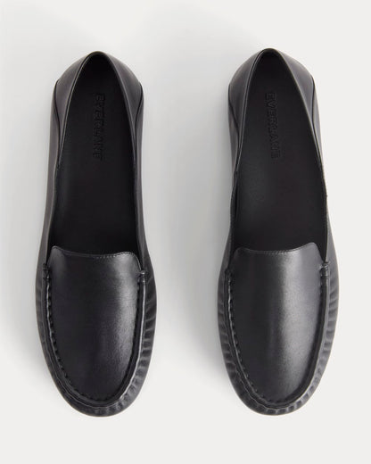 Leather Day Driver Loafer | Black