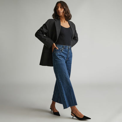 The Way-Wide Crop Jean | Iznik Ink