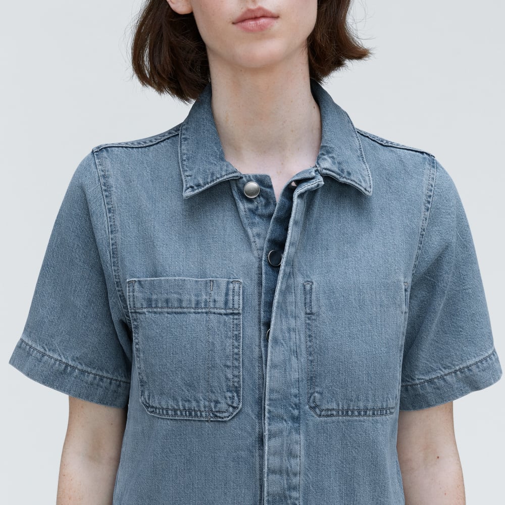 The Supersoft Jean Coverall | Shallow Water