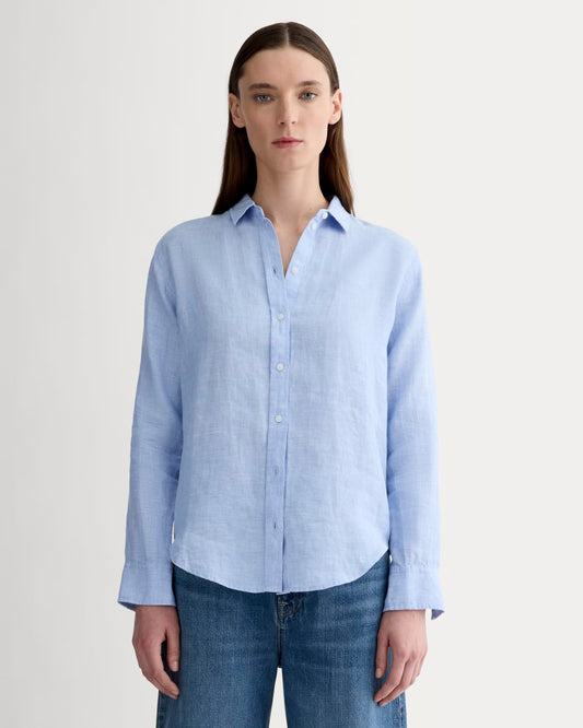 The Must-Have Shirt in Linen | Light Blue