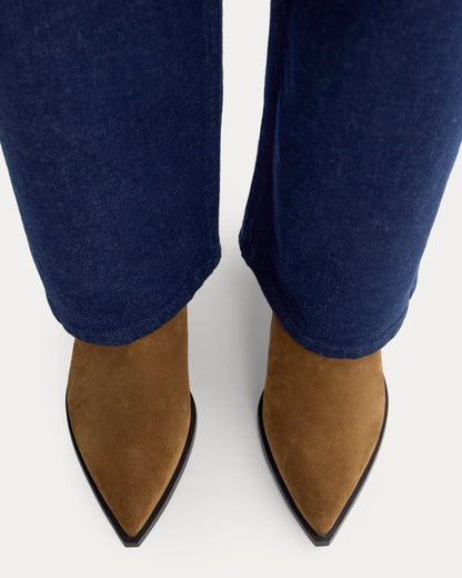 Studio Block Heel Boot | Russet
